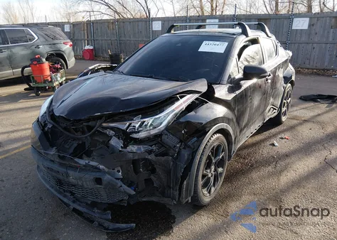2022 Toyota C-Hr Nightshade Edition из США, поврежденный, VIN JTNKHMBX5N1135717
